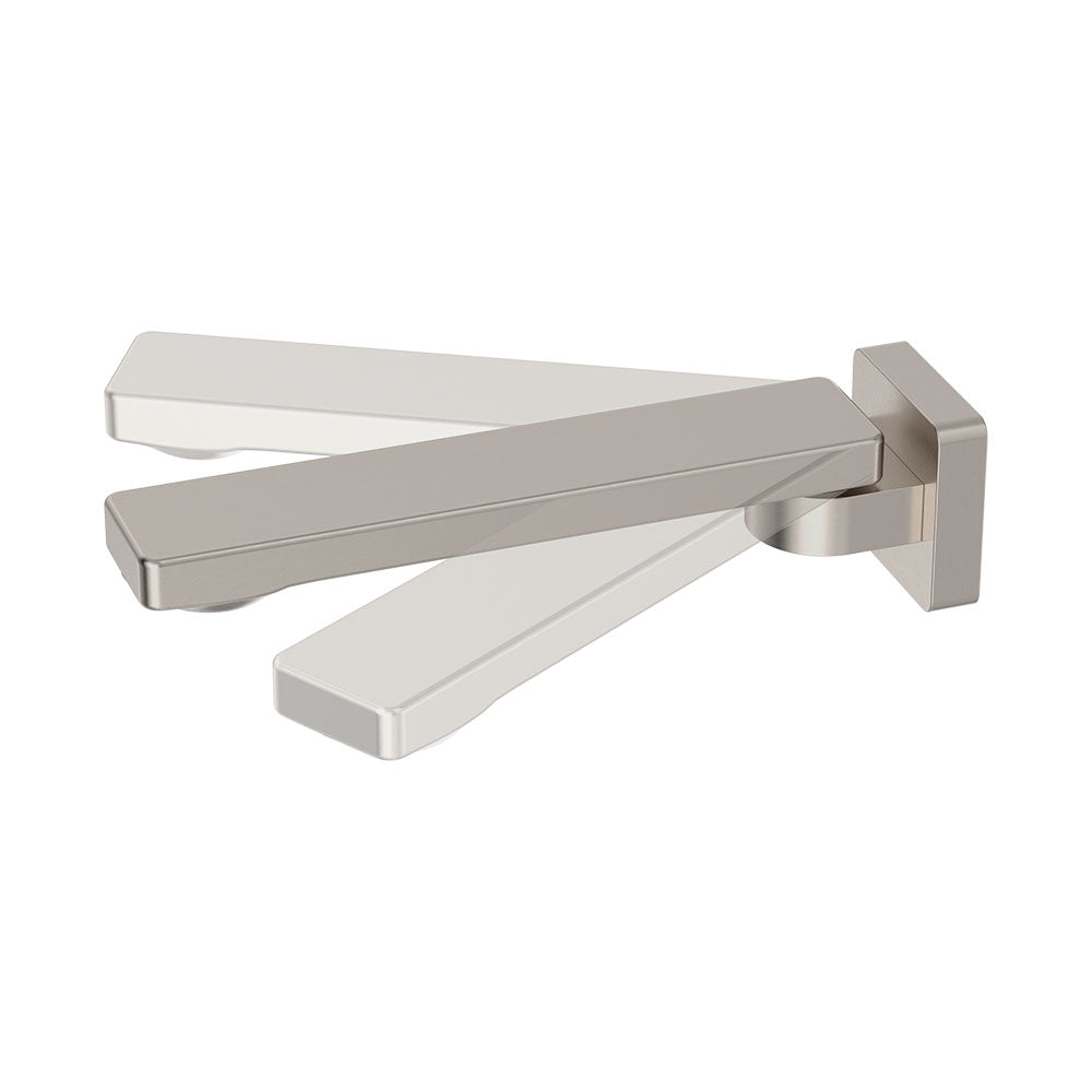 Koko Swivel Bath Outlet, Brushed Nickel