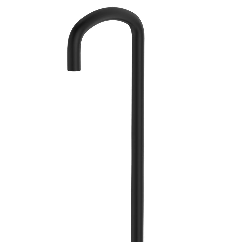 Tono Floor Mounted Bath Outlet, Matte Black
