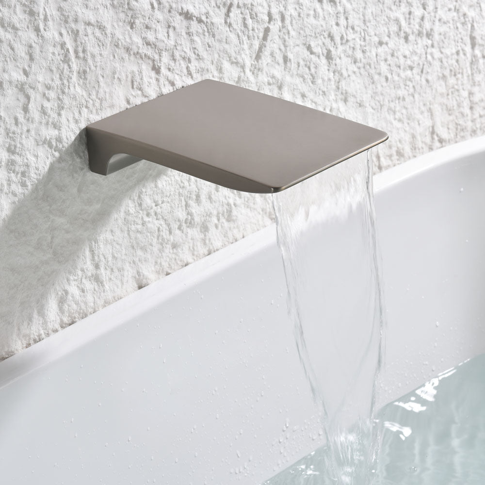 Harmon Bath Outlet, Brushed Nickel