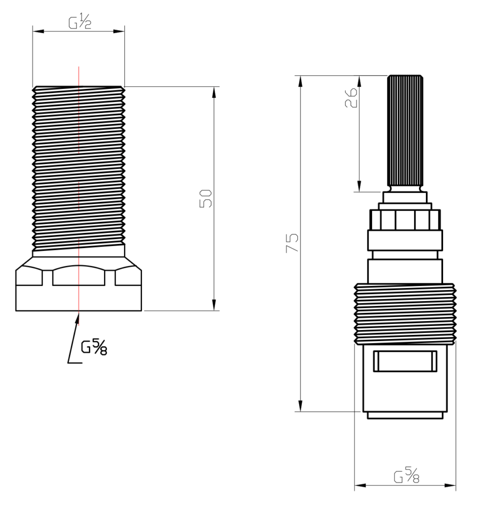 Wall Top Assembly - Body Only - image 1