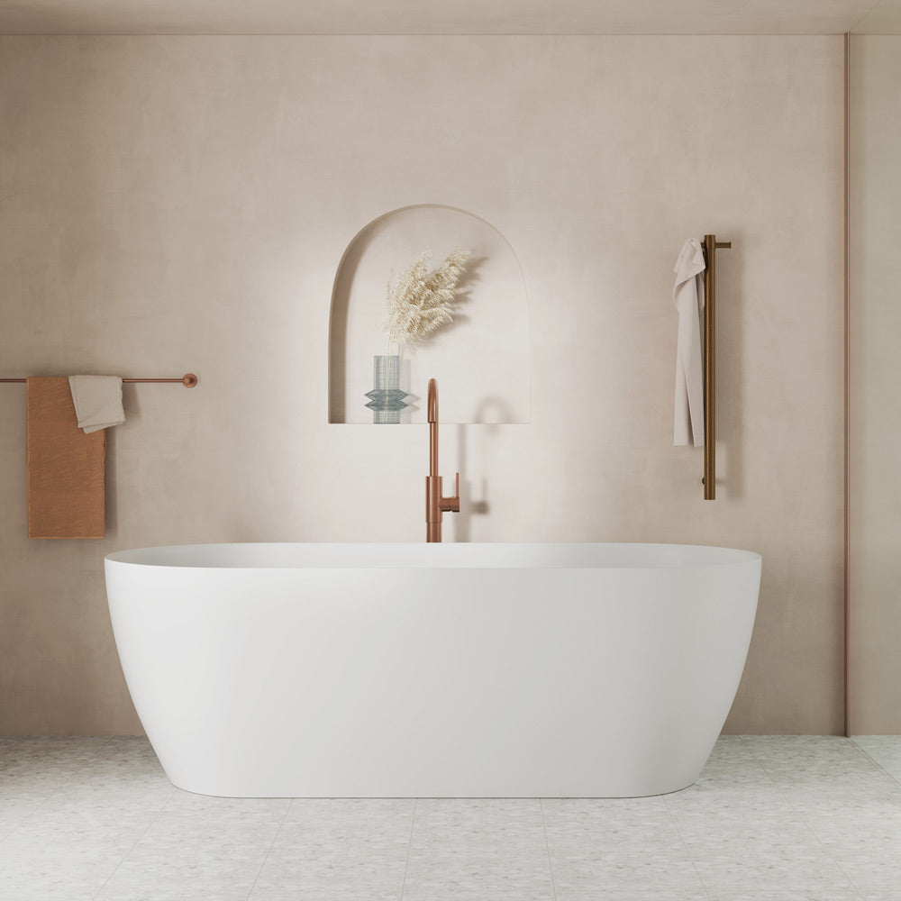 Kaya Solid Surface Bath, 1700mm