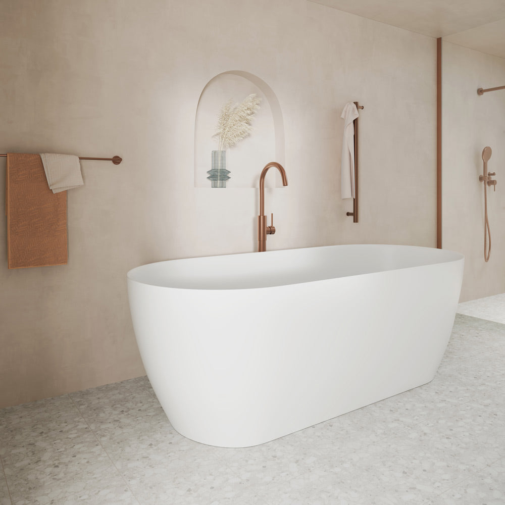 Nero Solid Surface Bath, 1780mm