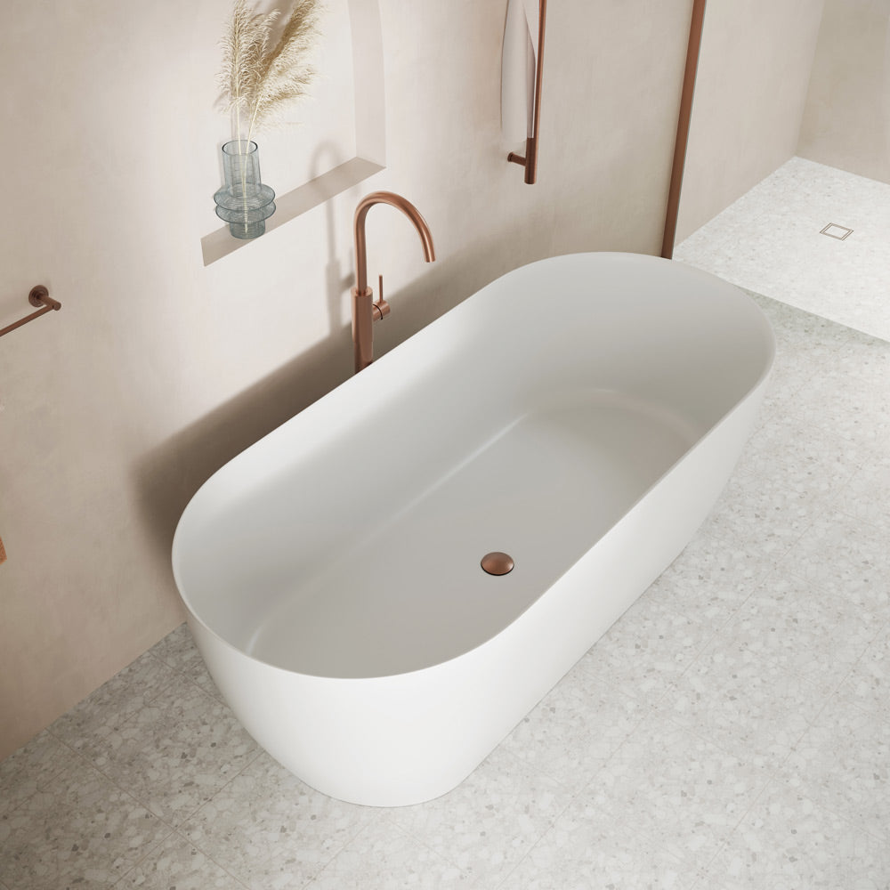 Kaya Solid Surface Bath, 1700mm