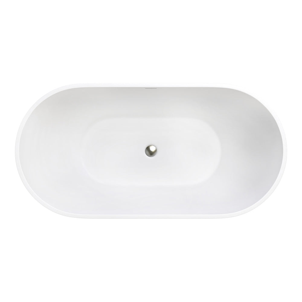 Nero Solid Surface Bath, 1550mm