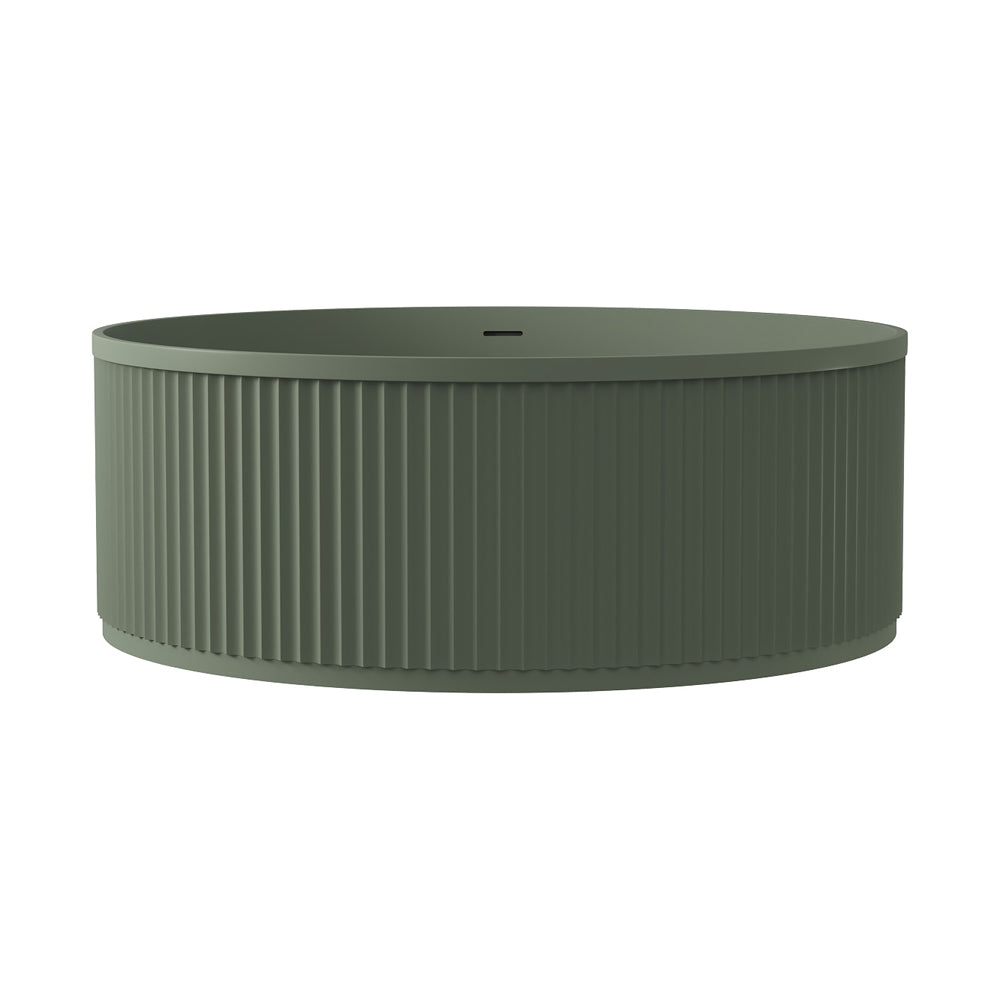 Minka Solid Surface Round Bath, 1500mm, Forest