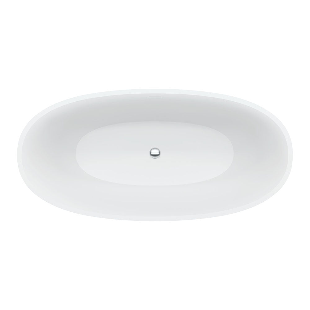 Sasso Solid Surface Bath, 1550mm