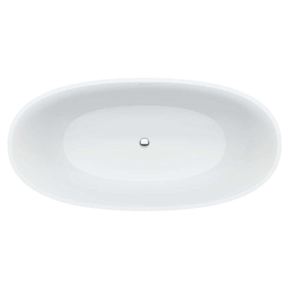 Sasso Solid Surface Bath, 1650mm