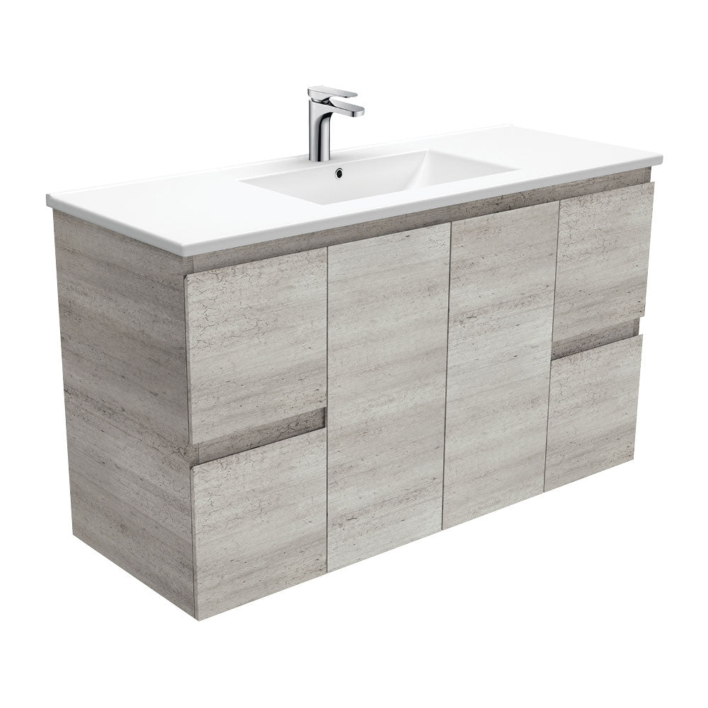 Dolce Edge Industrial 1200 Wall-Hung Vanity