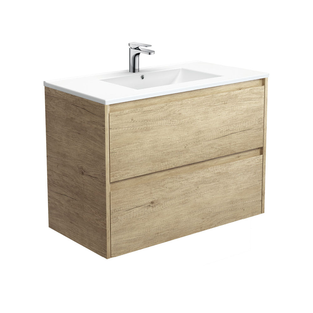 Dolce Amato 900 Scandi Oak Wall-Hung Vanity