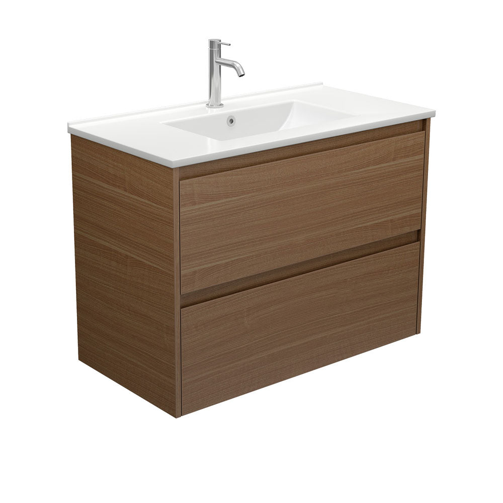 Dolce Amato 900 Walnut Wall-Hung Vanity