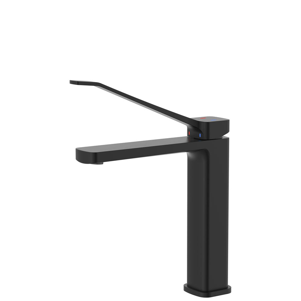 Tono Care Medium Basin Mixer, Matte Black