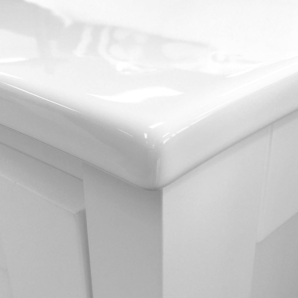 Dolce Edge Scandi Oak 1200 Vanity On Kickboard