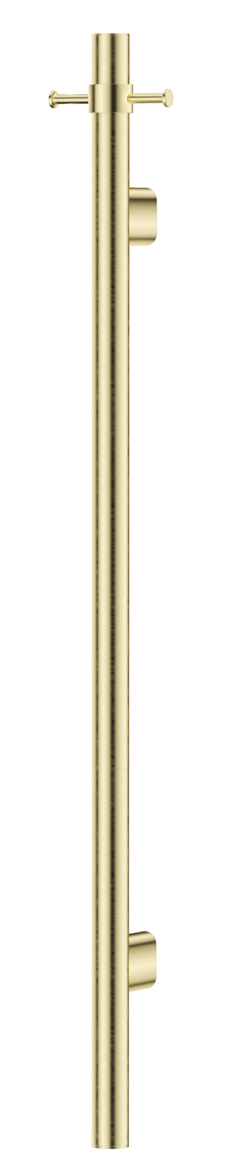 Mica Vertical Heated Towel Rail - French Gold