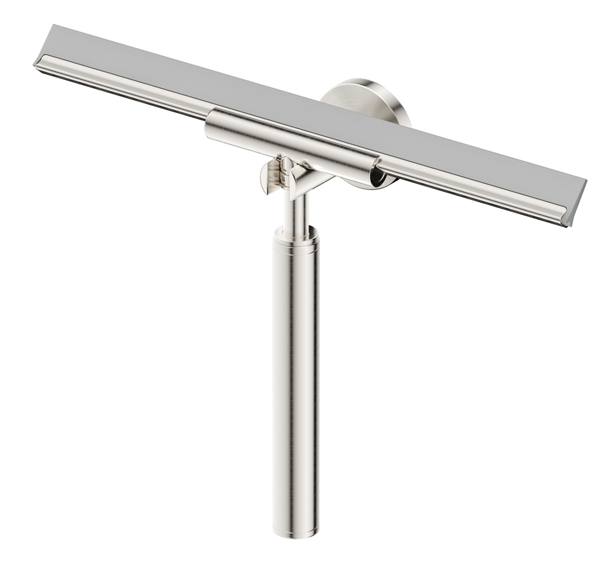 Mica Glass Squeegee - Brushed Nickel