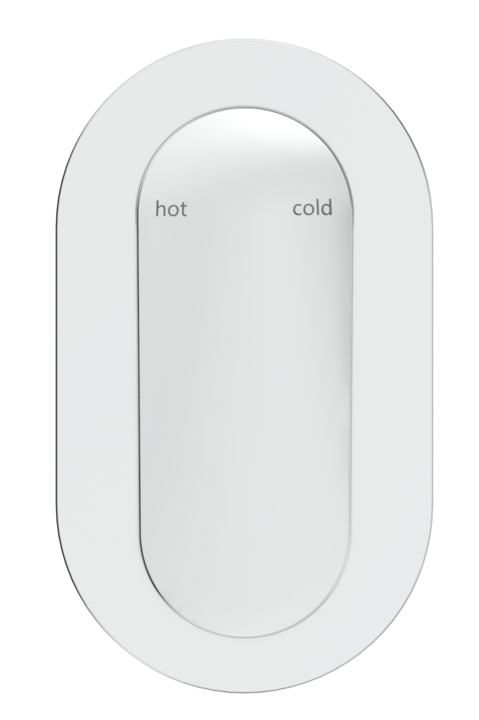 Lantra Shower Mixer - Oval Plate - TRIM KIT ONLY - image 2