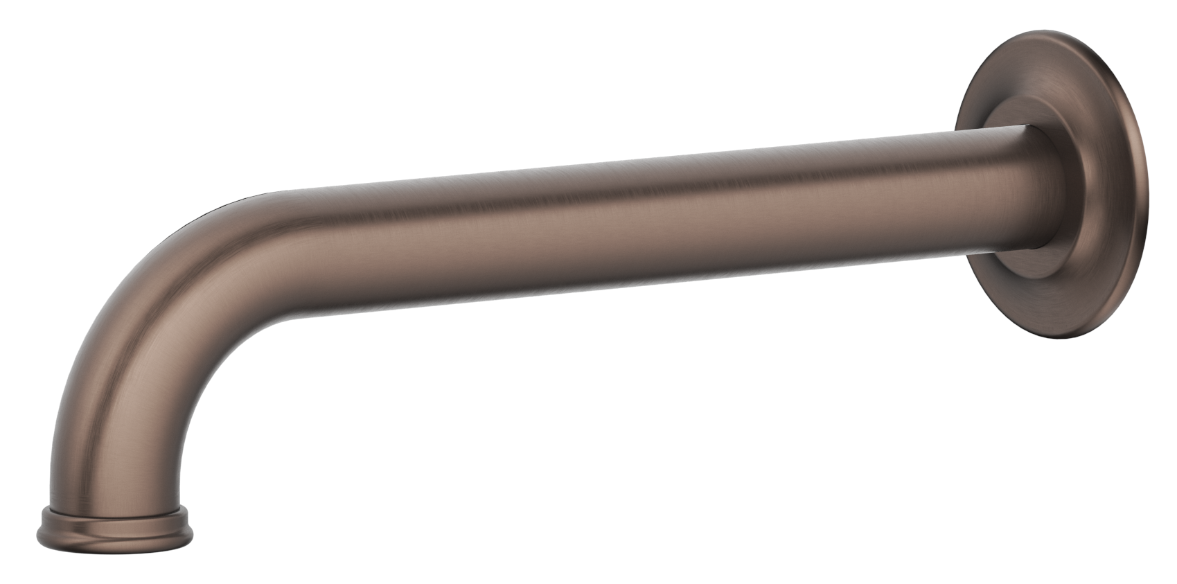 Mica Heritage Bath Spout - 160/220/250mm - Dusk Bronze / 160mm