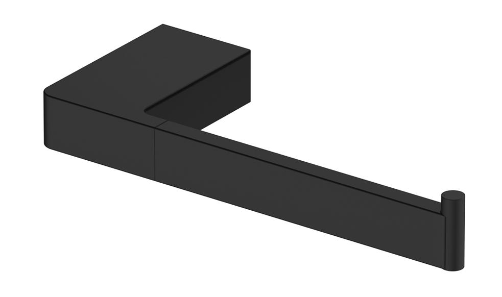 Milos Toilet Paper Holder - Black