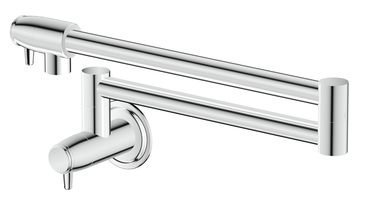 Mica Heritage Pot Filler - Chrome