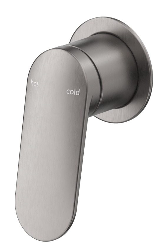 Lantra Shower Mixer - Round Plate - TRIM KIT ONLY - Gunmetal