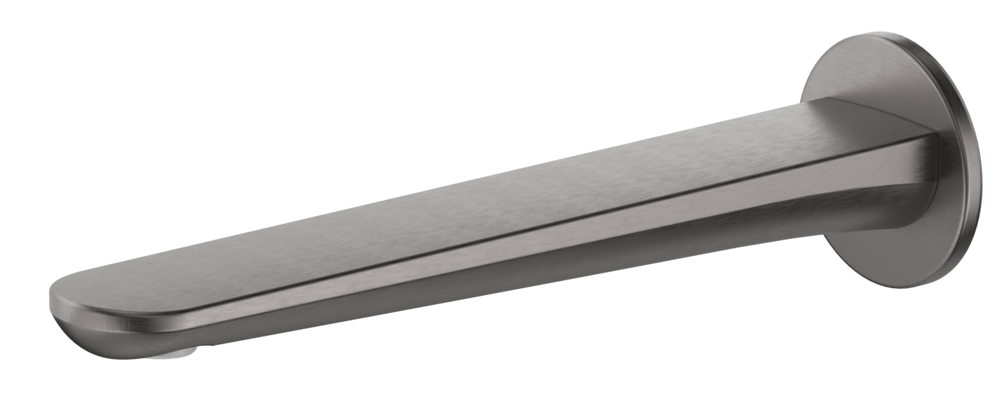 Lantra Bath Spout - Gunmetal