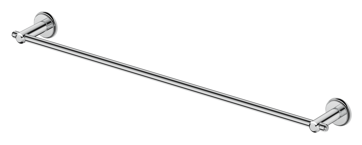 Mica Heritage Single Towel Rail - Chrome / 600mm