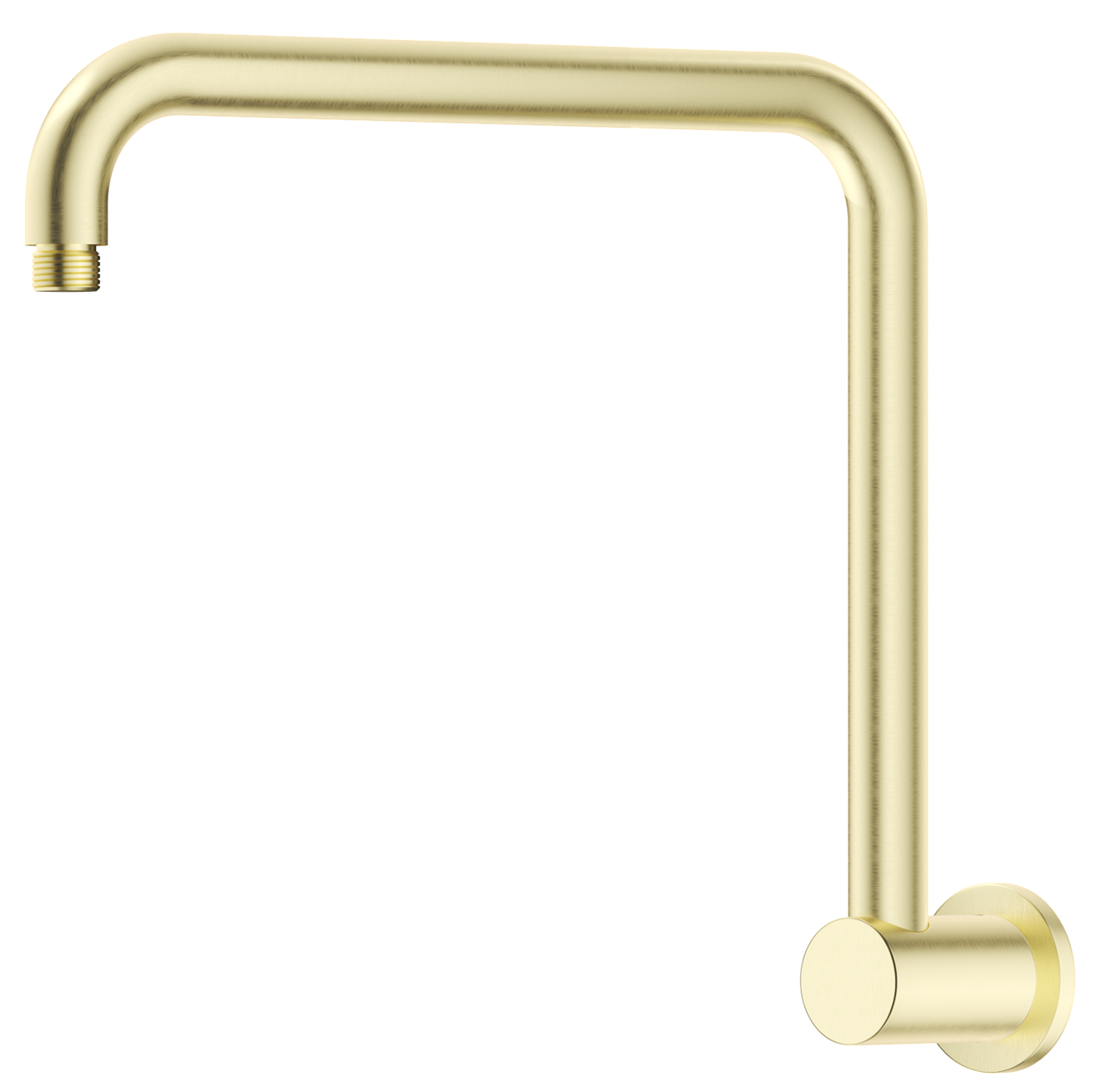 Mica Gooseneck Shower Arm - French Gold