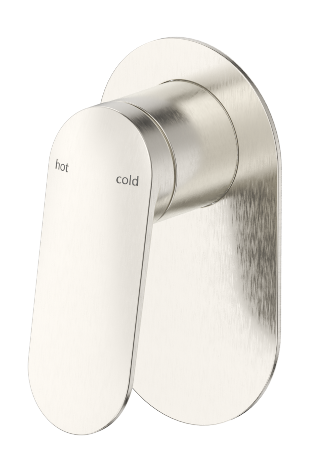 Lantra Shower Mixer - Oval Plate - TRIM KIT ONLY - Brushed Nickel