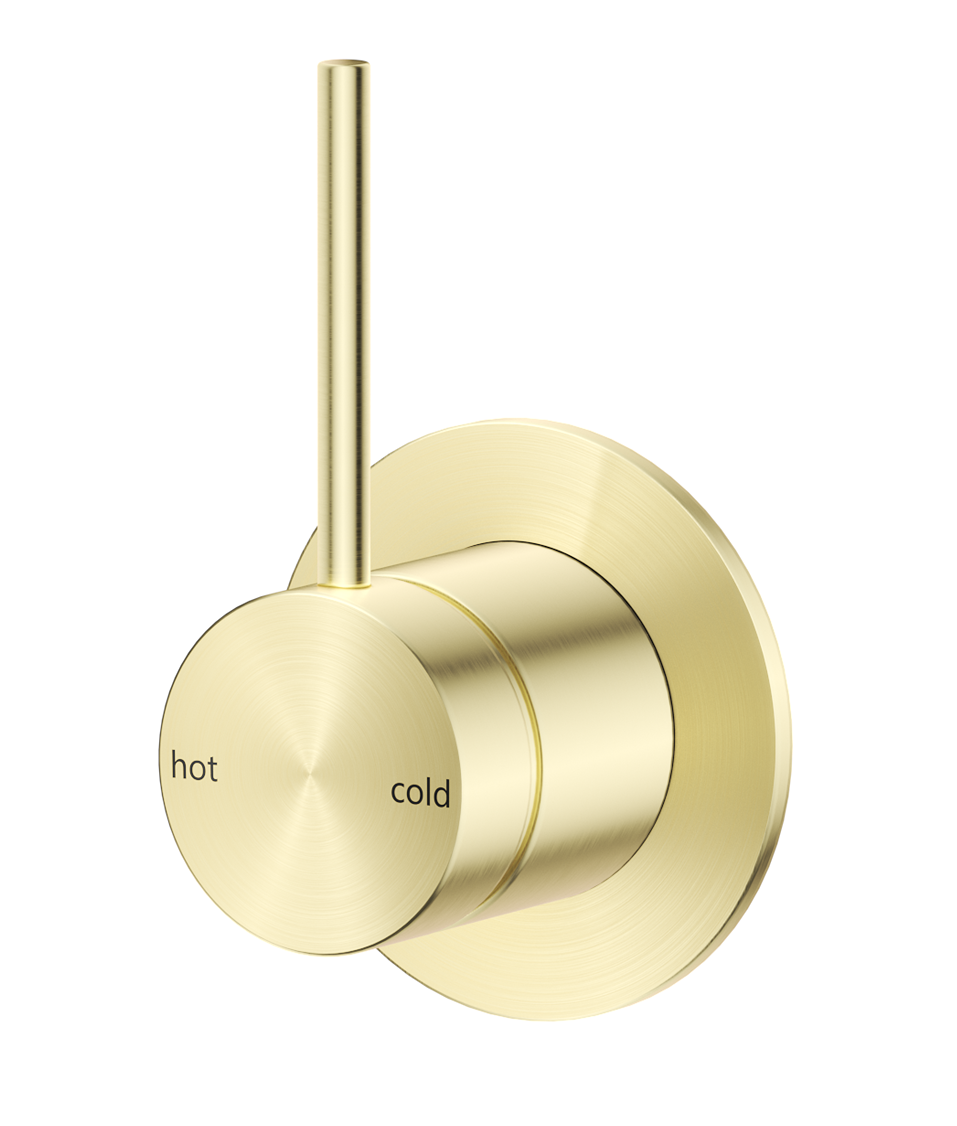 Mica Shower Mixer - Reverse - TRIM KIT ONLY - French Gold