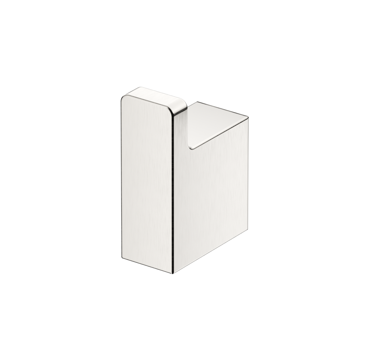 Milos Robe Hook - Brushed Nickel