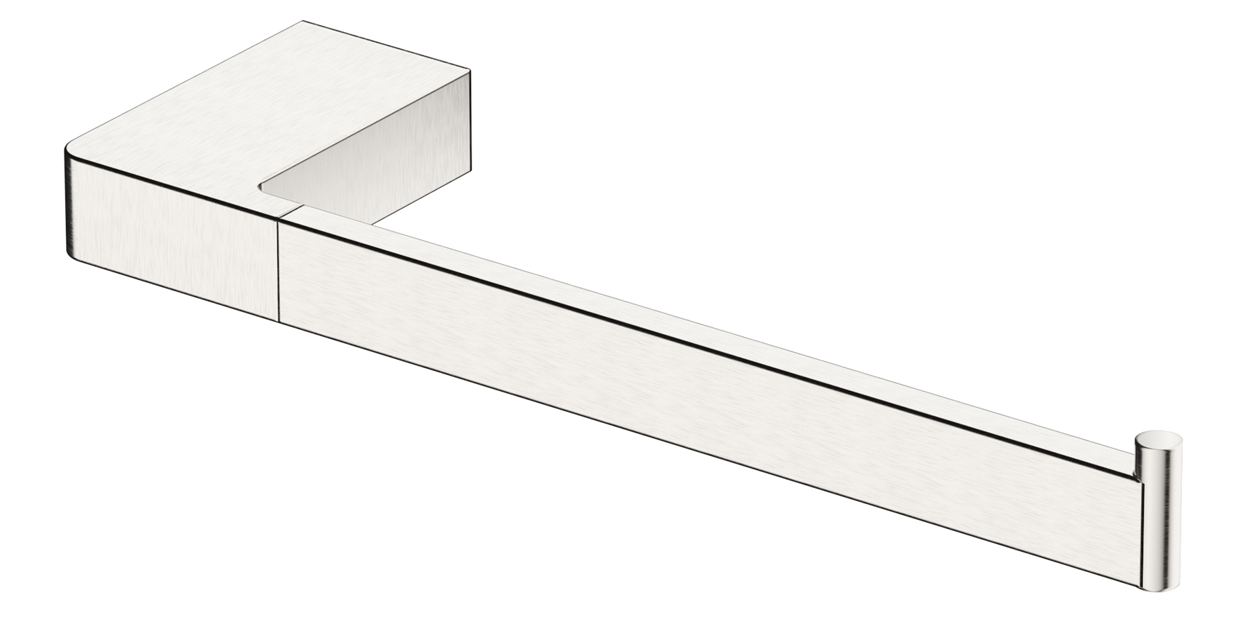 Milos Hand Towel Holder - Brushed Nickel