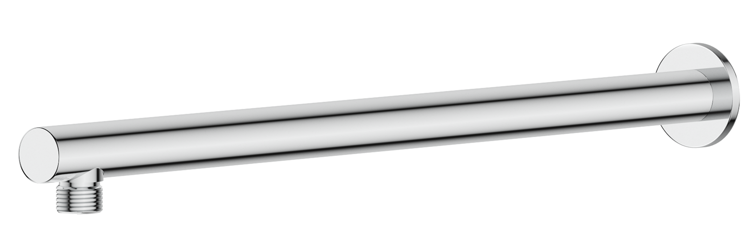 Mica Wall Shower Arm - 450mm - Straight - Chrome