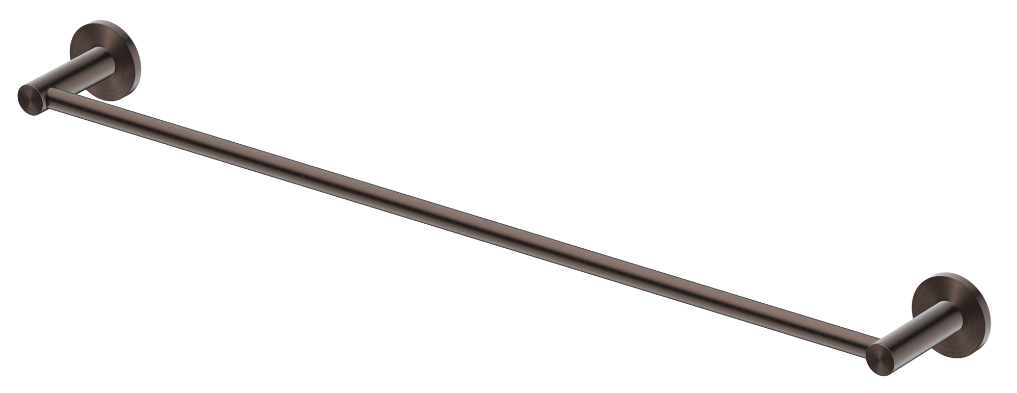 Mica Single Towel Rail - Dusk Bronze / 600mm