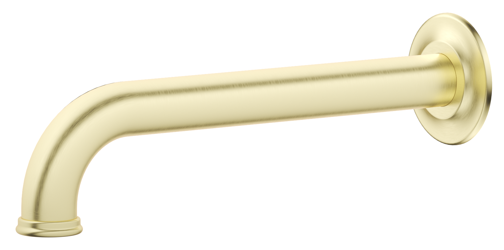 Mica Heritage Bath Spout - 160/220/250mm - French Gold / 160mm