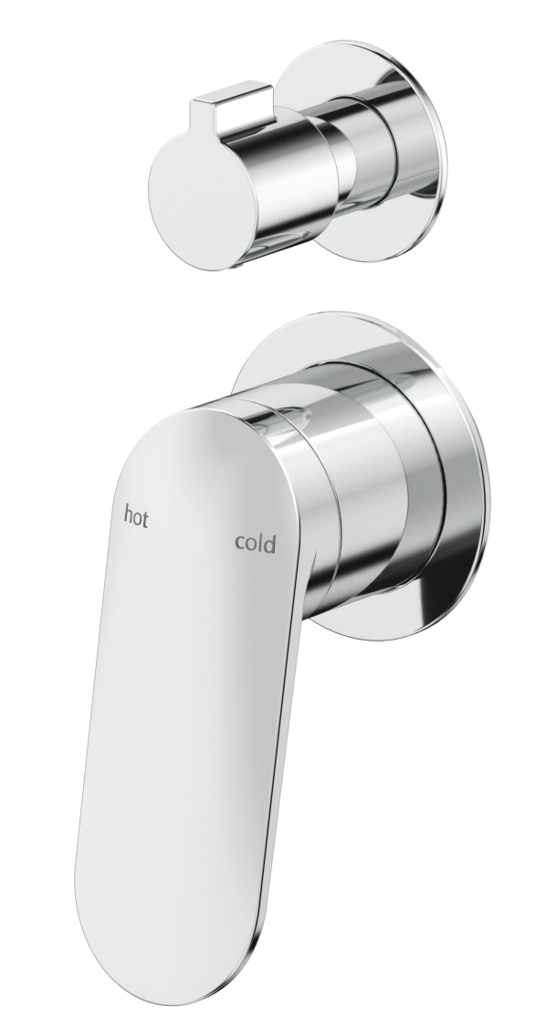 Lantra Shower Mixer Diverter - 2P - TRIM KIT ONLY - Chrome
