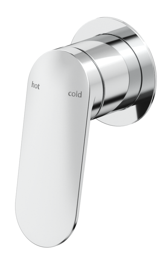 Lantra Shower Mixer - Round Plate - TRIM KIT ONLY - Chrome