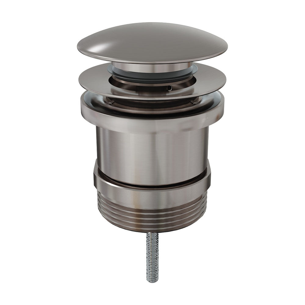 Universal Pop-Up / Pull-Out Basin Waste, Brushed Nickel
