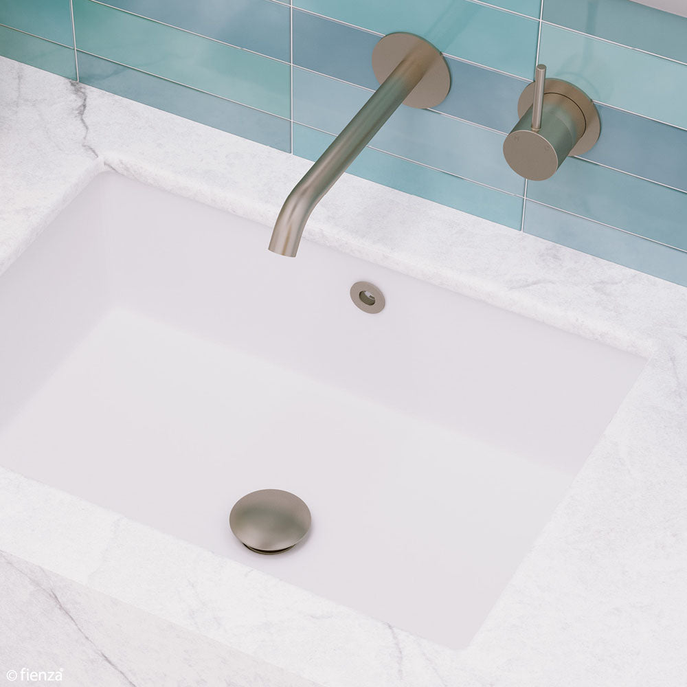 Universal Pop-Up / Pull-Out Basin Waste, Brushed Nickel