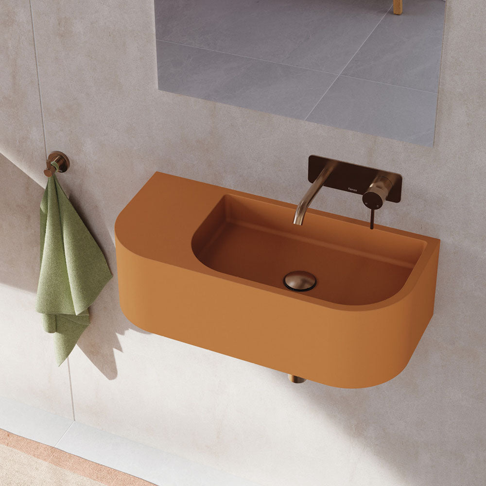 Universal Pop-Up / Pull-Out Basin Waste, Brushed Copper