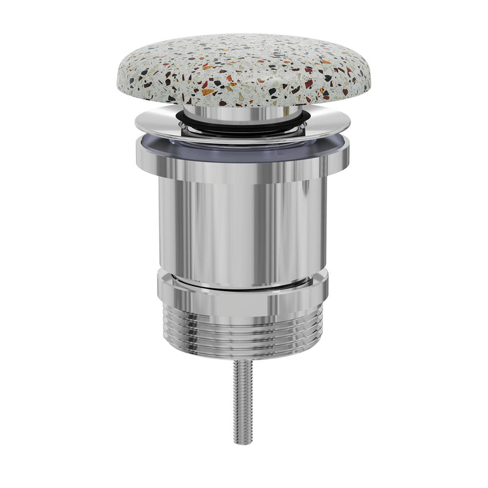 Universal Pop-Up / Pull-Out Basin Waste, Terrazzo Concrete