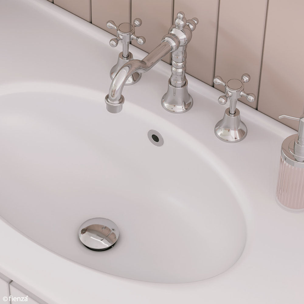 Universal Pop-Up / Pull-Out Basin Waste, Chrome