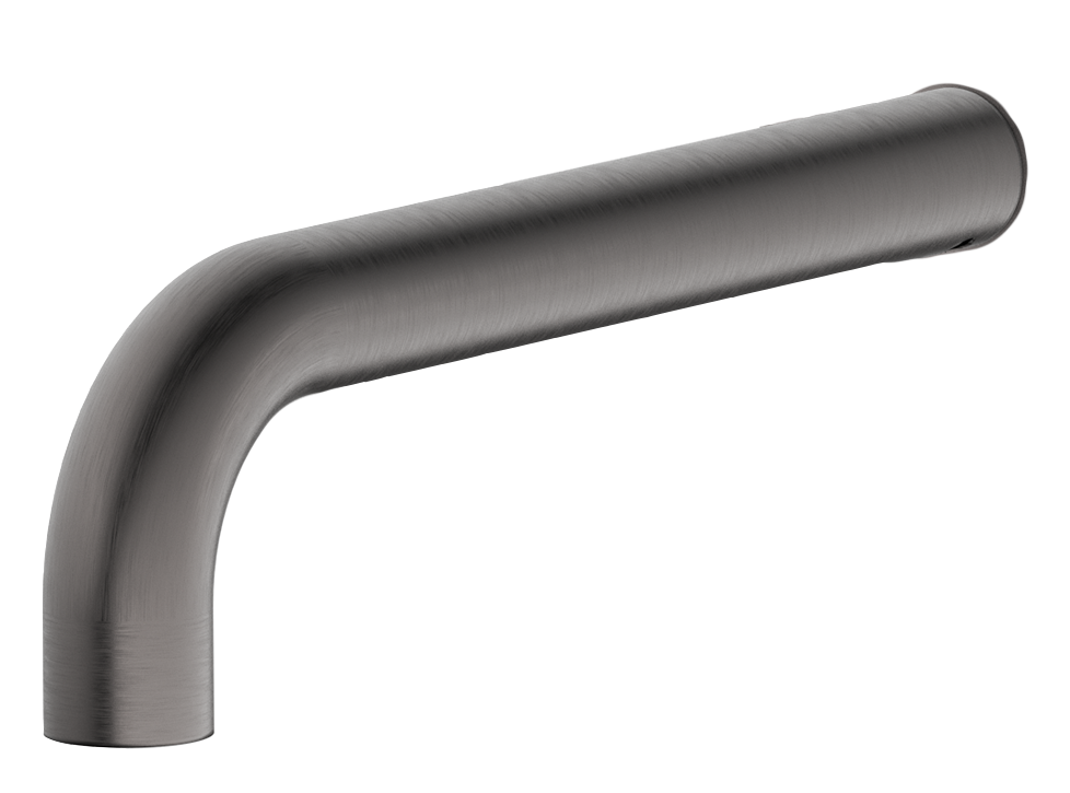 Mica Combo Mixer Curved Spout Upgrade - 150/240mm - Gunmetal / 150mm