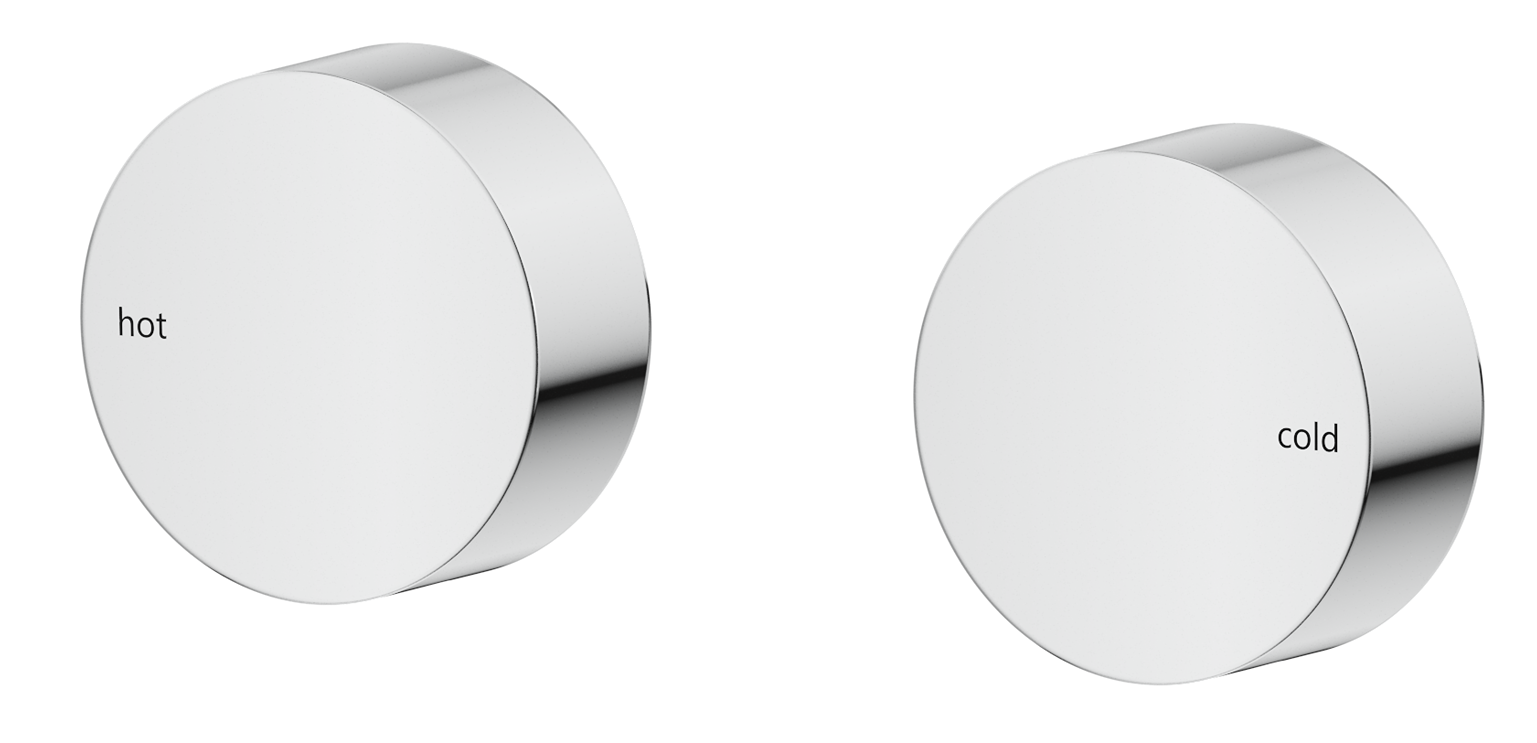 Mica Wall Top Assembly - Trim Kit Only - Chrome
