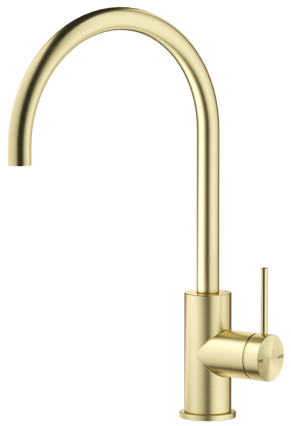 Mica Gooseneck Sink Mixer - French Gold