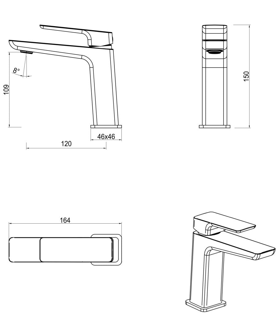 Tiago Basin Mixer - image 3