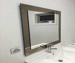 Custom Mirror Silverongrey