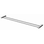 111 8130 00 Vivid Slimline Double Towel Rail 800mm