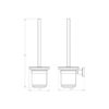 4600 Series Toilet Brush + Holder 02