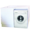 77060 White Bloom Laundry Cabinet