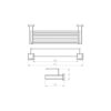 8500 Series Shower Rack 02