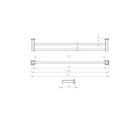 8500 Series Towel Rail Double 03